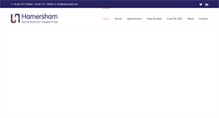 Desktop Screenshot of hamersham.com