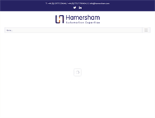 Tablet Screenshot of hamersham.com